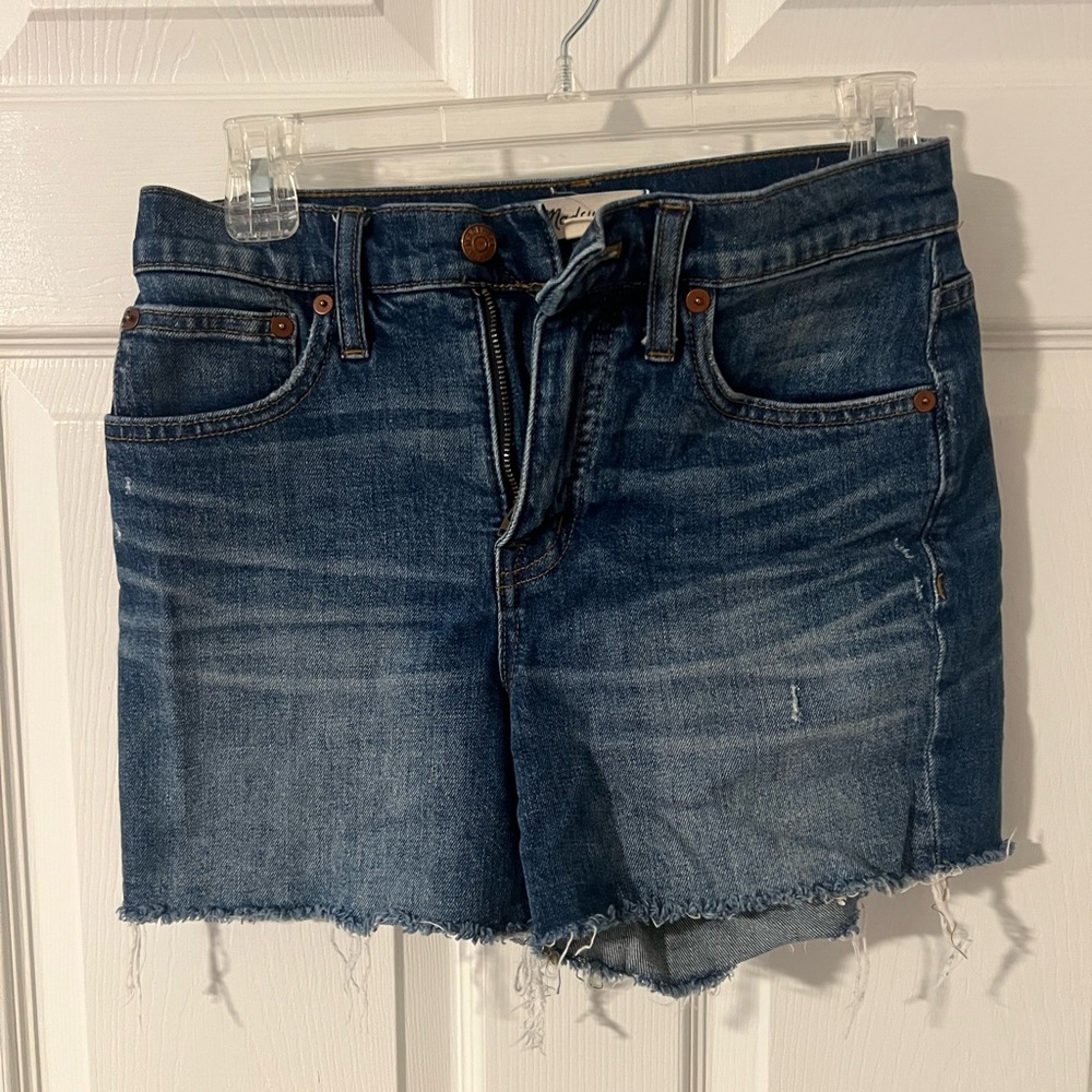 Madewell Blue Denim Shorts